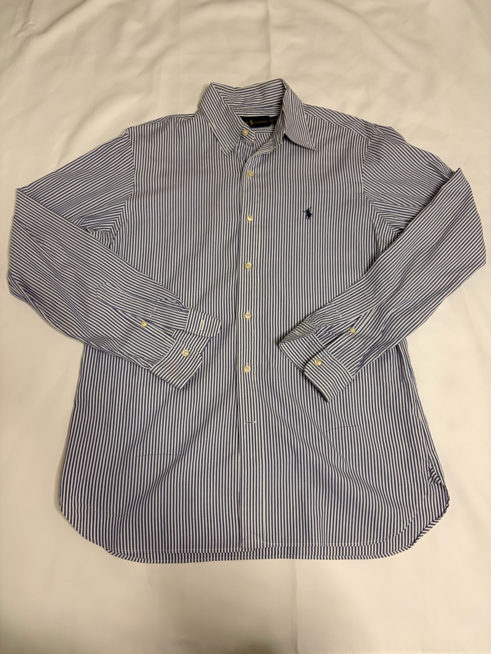 Ralph Lauren Button Down Classic Fit Mens Shirt  Sz Medium  100% Cotton